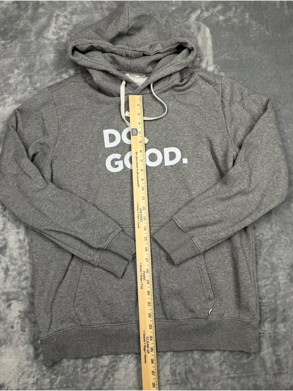 cotopaxi Gray "DO GOOD." Hooded Sweatshirt - Picture 9 of 9